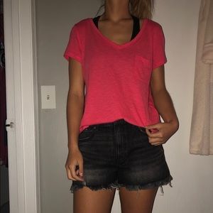 Abercrombie Coral Pocket T Shirt